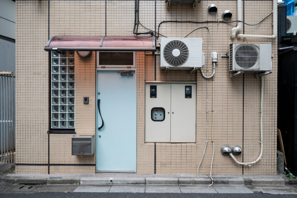 Outdoor unit of split type aircon for home and office